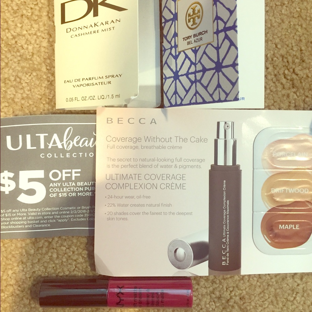Makeup set lot ulta coupon NYX becca Tory burch